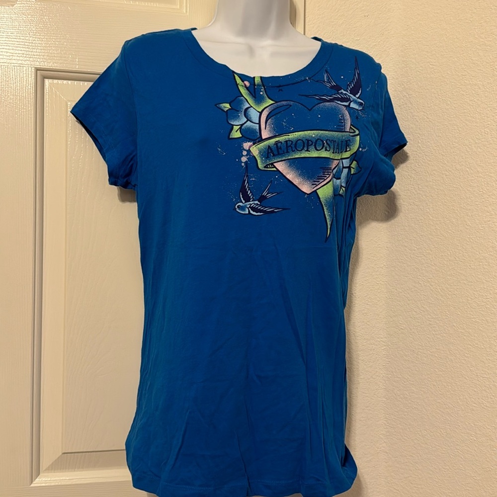 Aeropostale size XL blue graphic shirt